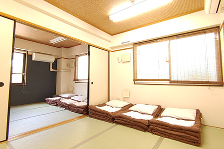 Big Japanese-style room