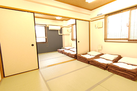 Big Japanese-style room